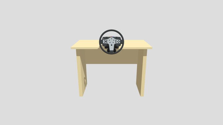 The Detailing - Wheelbase with Steering Wheel 3D Model