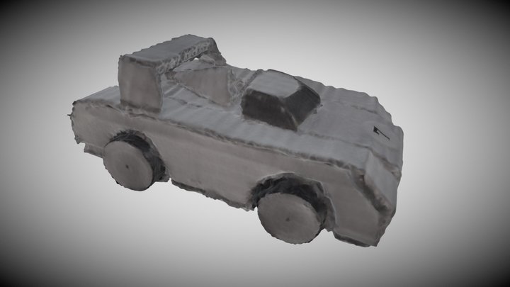 Coche a Pilas 3D Model