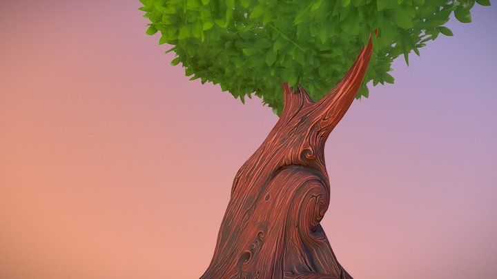 Walnut Tree 3D Model