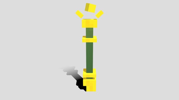 Трость 3D Model