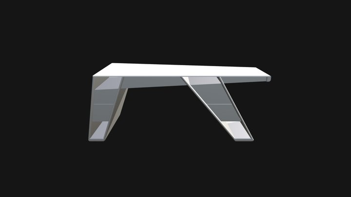 Mesa despacho modelo Vought 3D Model