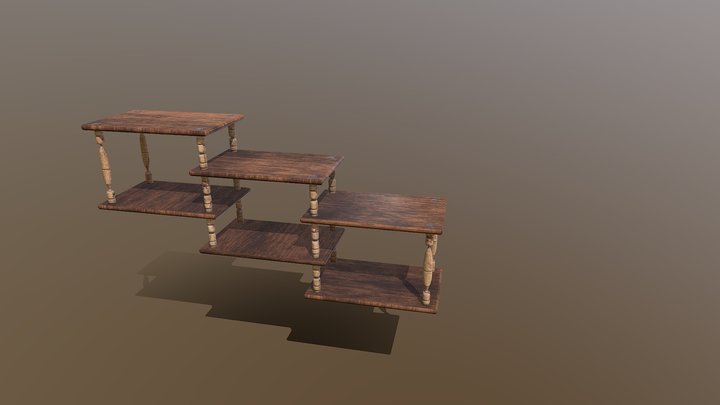 Полка 3D Model