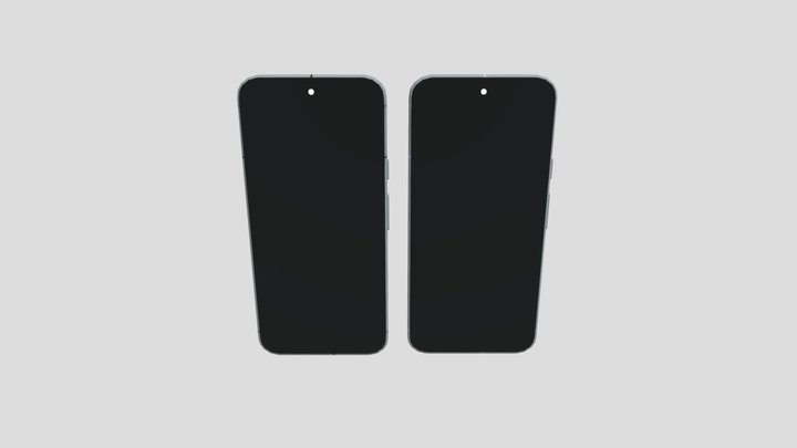 Google Pixel 9 & Pixel 9 Pro(Low Poly)