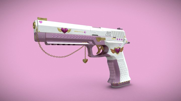 GUN of LOVE 3D Model