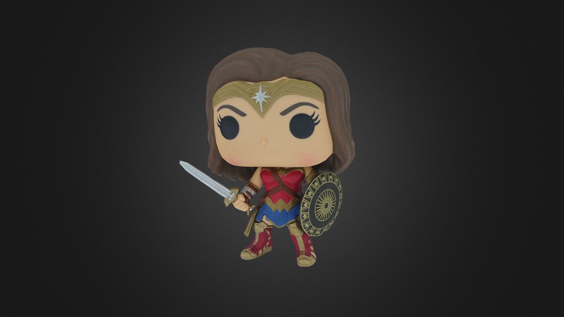 Wonder Woman Download Free 3D model by Scan The City (adamhavkin