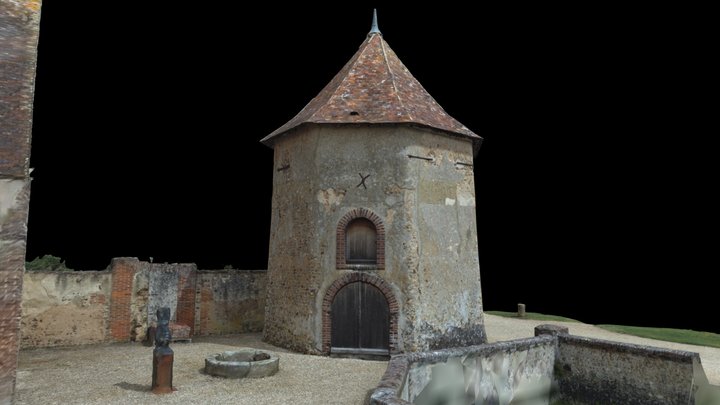 Pigeonnier (Dovecote) du chateau de la Gadelière – Modelo 3D gratuito STL