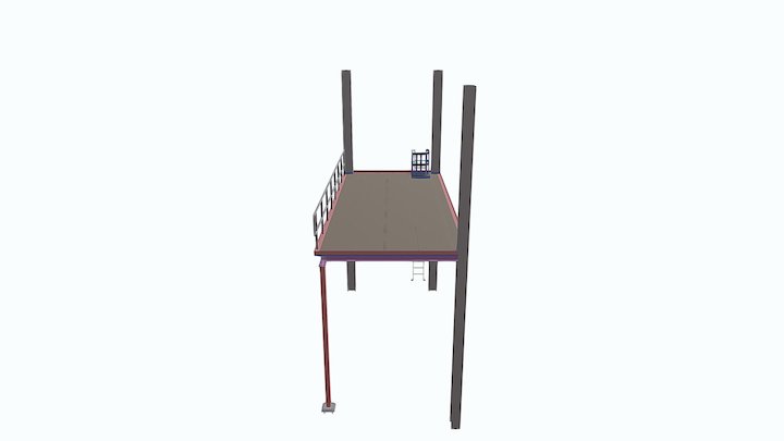 ASCENA Mezzanine 3D Model