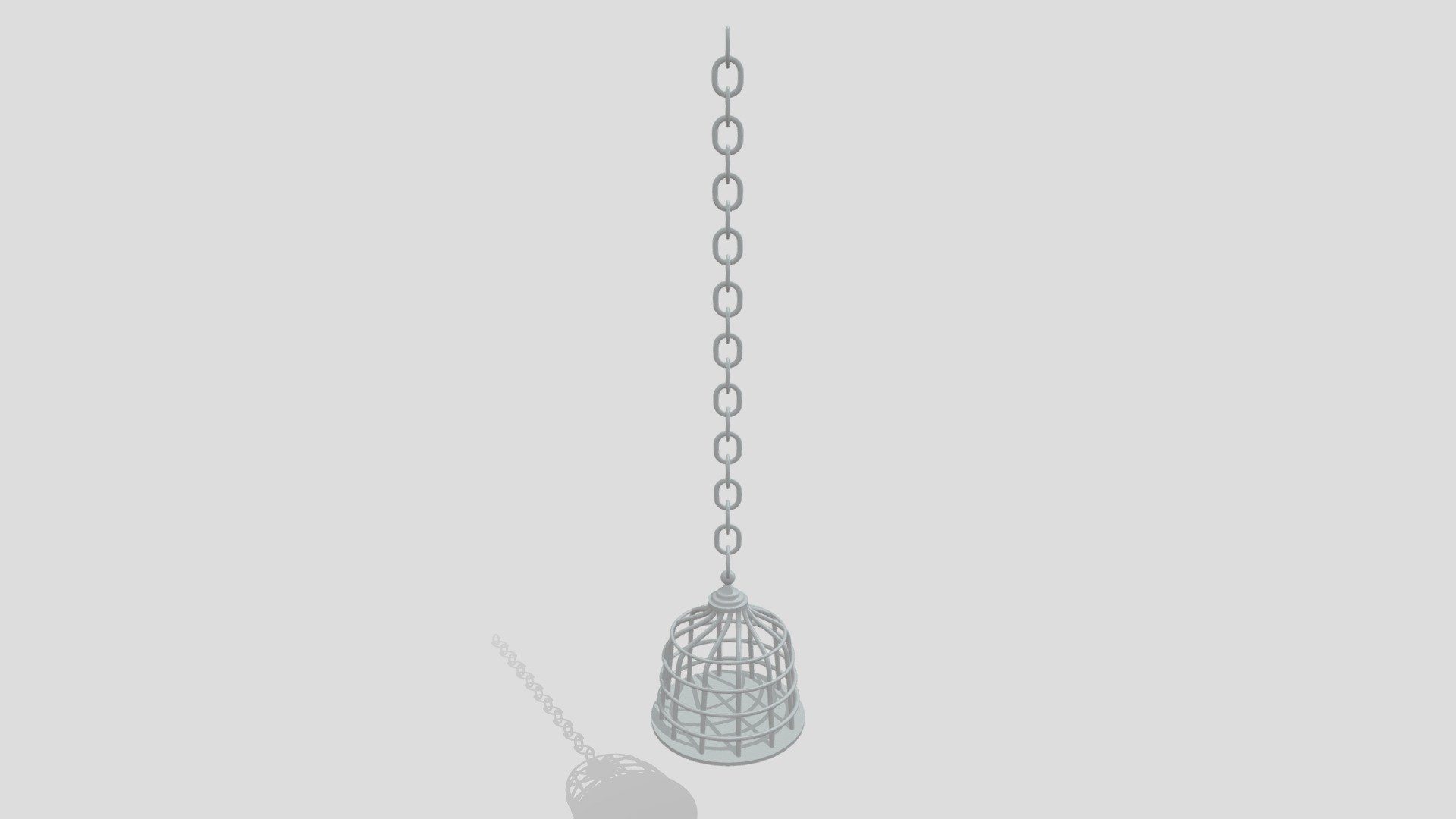 Hanging Birdcage with Chain / Medieval Cage Prop - Download Free 3D ...