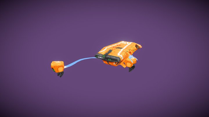 [Homeworld] Hiigaran resource controller 3D Model