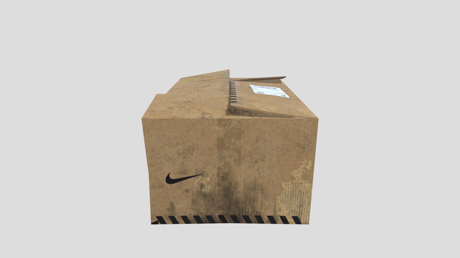 Nike Cardboard Box