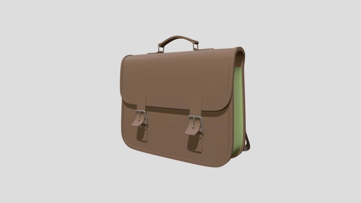 Louis Vuitton Vintage briefcase bag 3D model