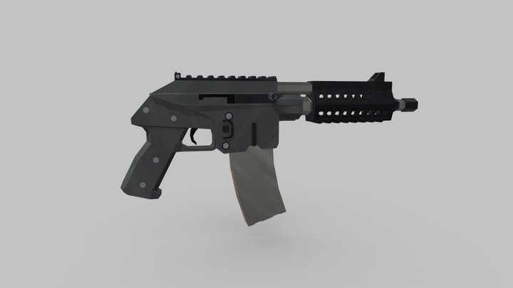 Kel-Tec PLR-16 3D Model