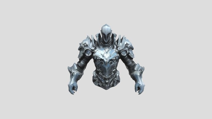 Dark Knight Armor 3D Model