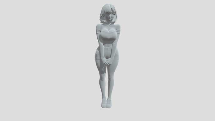 Modelo sensual 3D Model