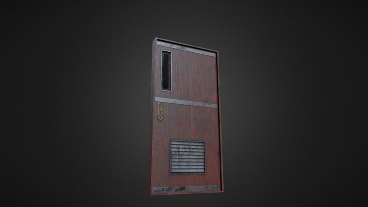 Door Asylum 3D Model