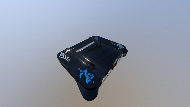Nintendo 64 - Breath of the Wild Edition 3D Model