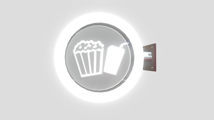 Placa Locacional - Parede 3D Model