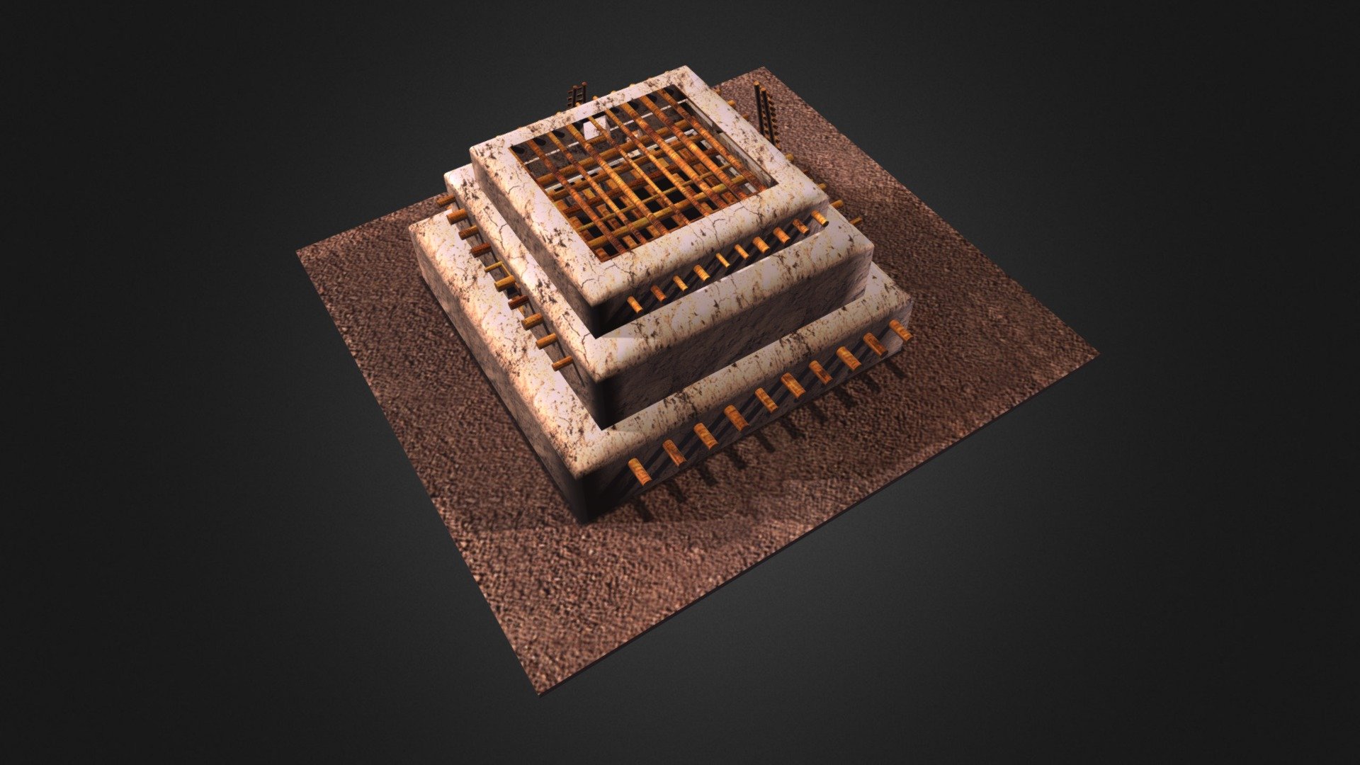 Casa Pueblo - Download Free 3D model by EVE3D UNAM (@eve3d_unam ...
