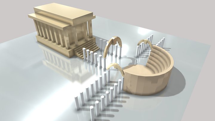 temple – Modelo 3D gratuito STL