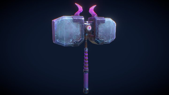 Devilish Hammer 3D Model