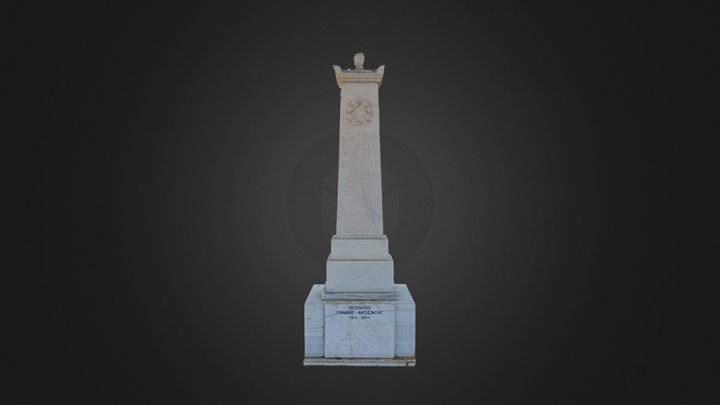 Μνημείο Πεσόντων Εθνικής Αντίστασης 3D Model