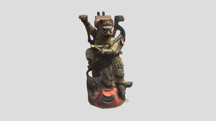 Fortune God 3D Model