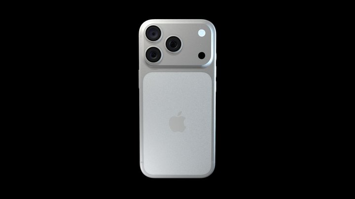 iPhone 17 Pro – Kostenloses 3D-Modell STL