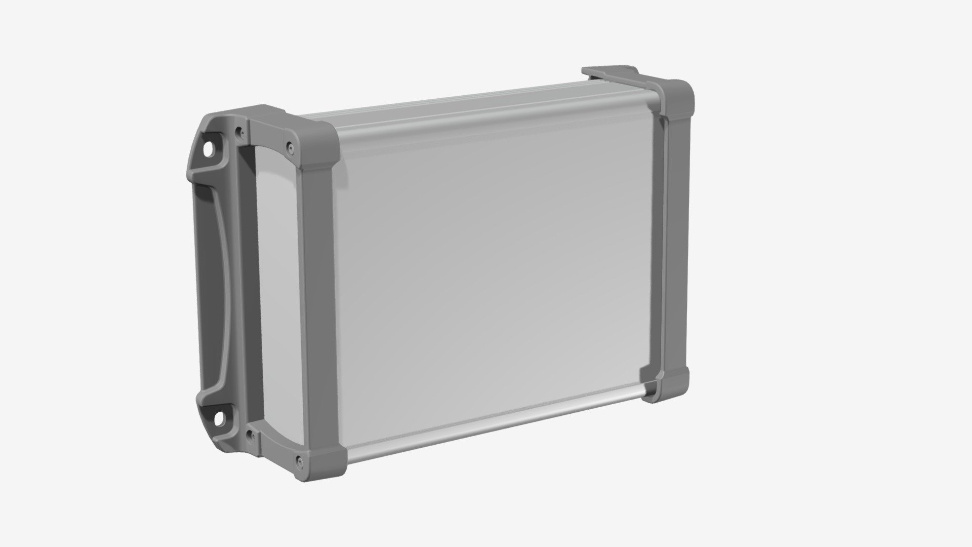 WALLMOUNT ENCLOSURE - EXPF (Silver/Gray) — Sketchfab embed 3D viewer