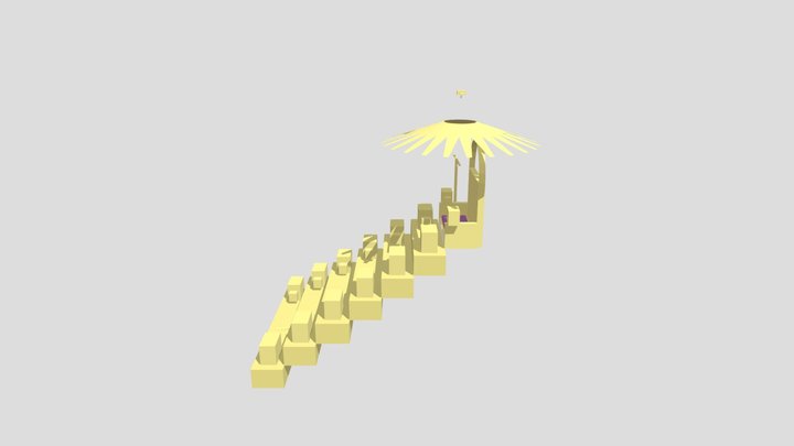 07b — Solomon's Throne 3D Model