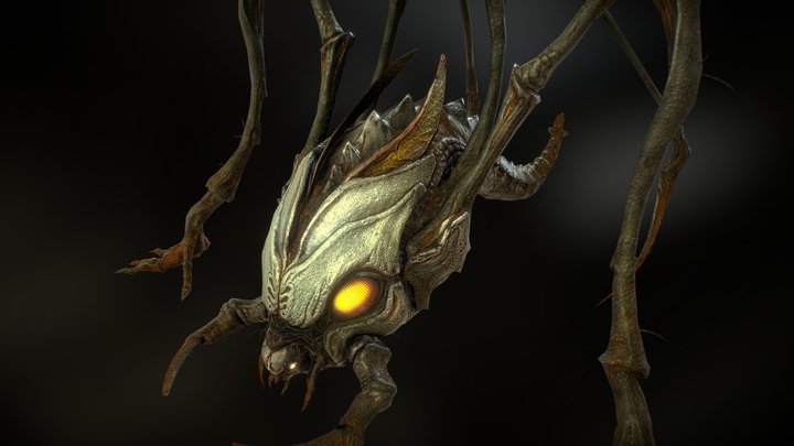 Spiderling 3D Model