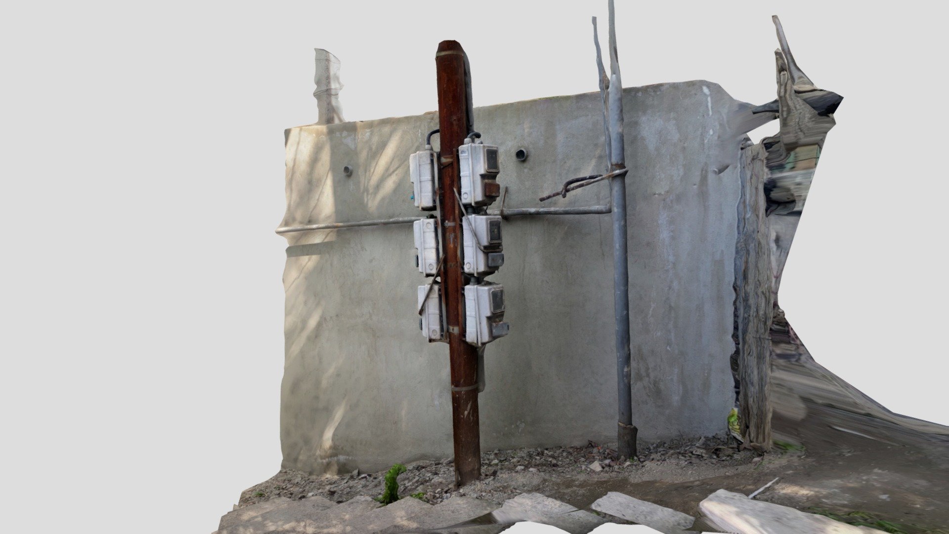 Old electricity meter