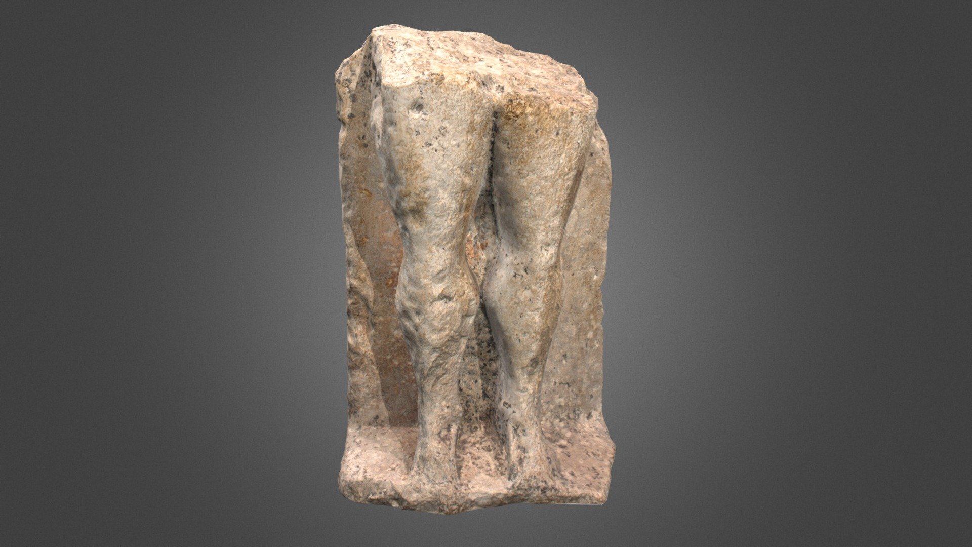 Collelongo Scultura Italica Gambe del diavolo