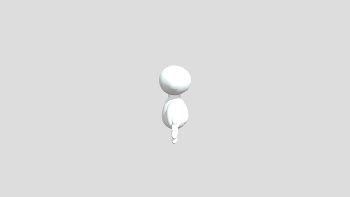Monki Bussines Cartoony 3D Model