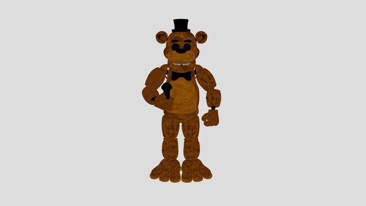 Freddy Fazbear 3D Model