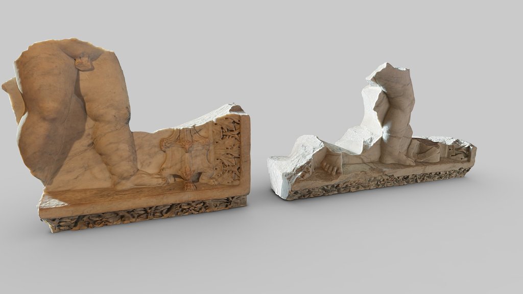 Mercati Di Traiano Relief Fragments