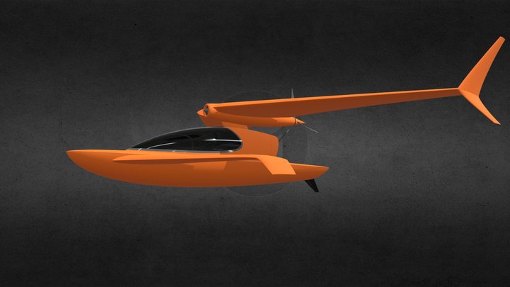 Hydravion Concept 3D Model