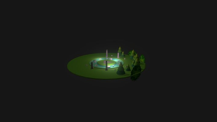 Sacred Grove 3D Model