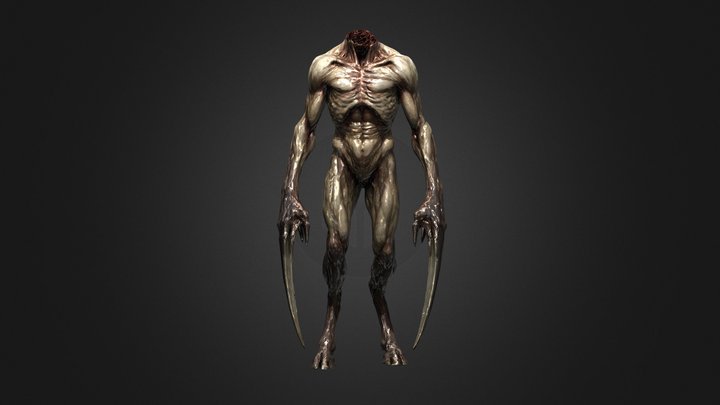 Headless Horror Creature – Free 3D Model 3D Model