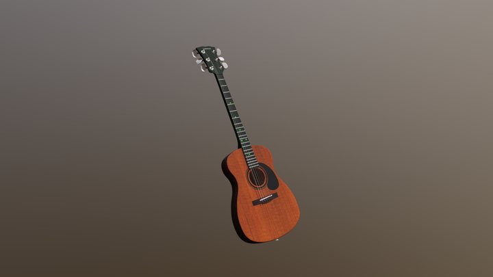Guitar Updated 3D Model