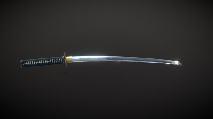 Katana Sword 3d Models Sketchfab 0785