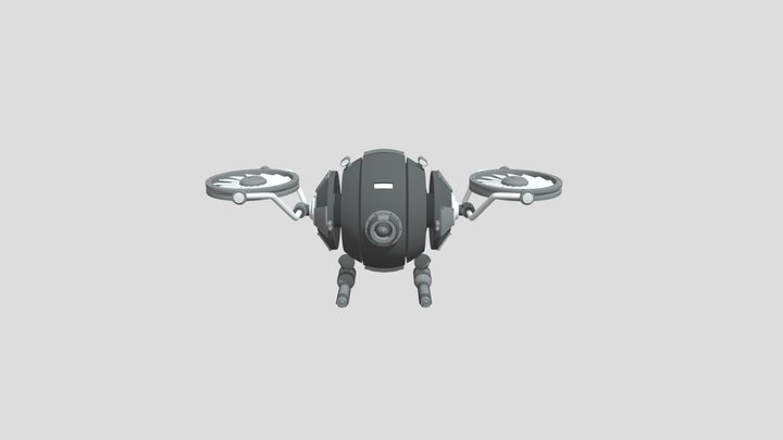 Sifi Drone 3D Model