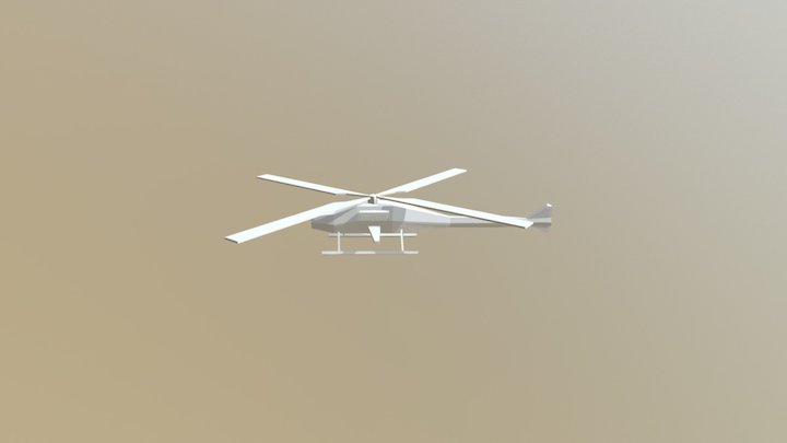 Helicopter 3D Model