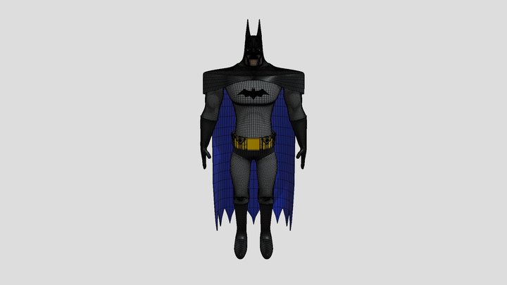 Character Design - Assignment 2 - Batman 3D Model