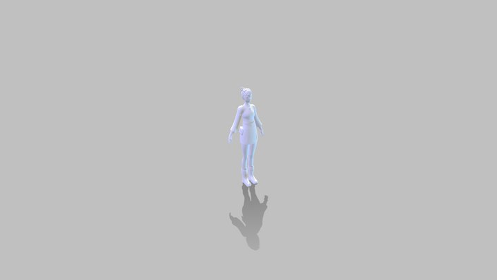 Marci: Character modelling 3D Model