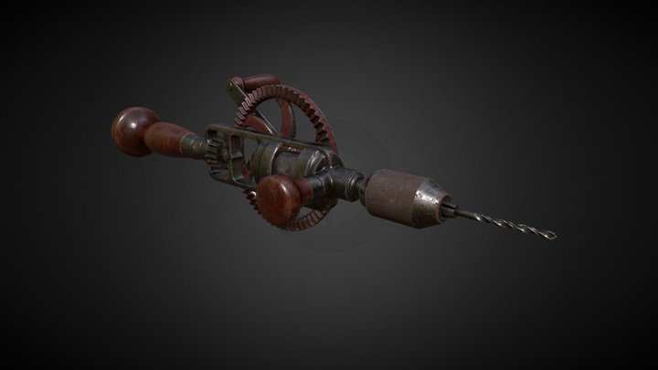 DAE - MILLERS FALLS no.980 Drill 3D Model