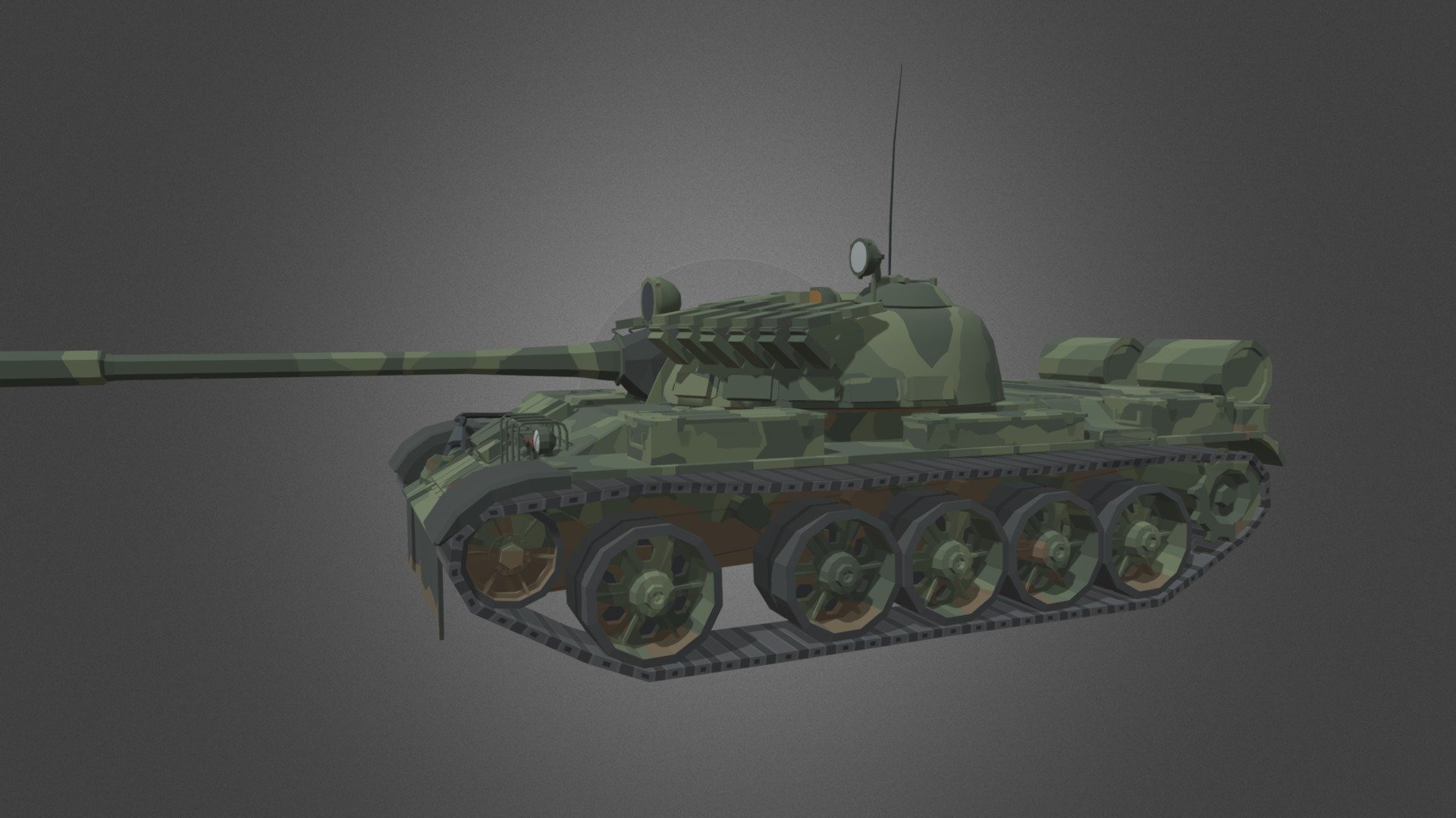 Low-Poly T80