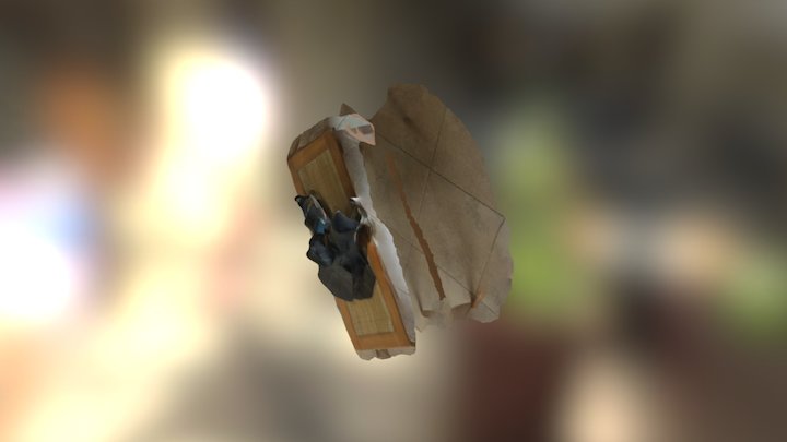 Mask and fins Untrimmed 3D Model