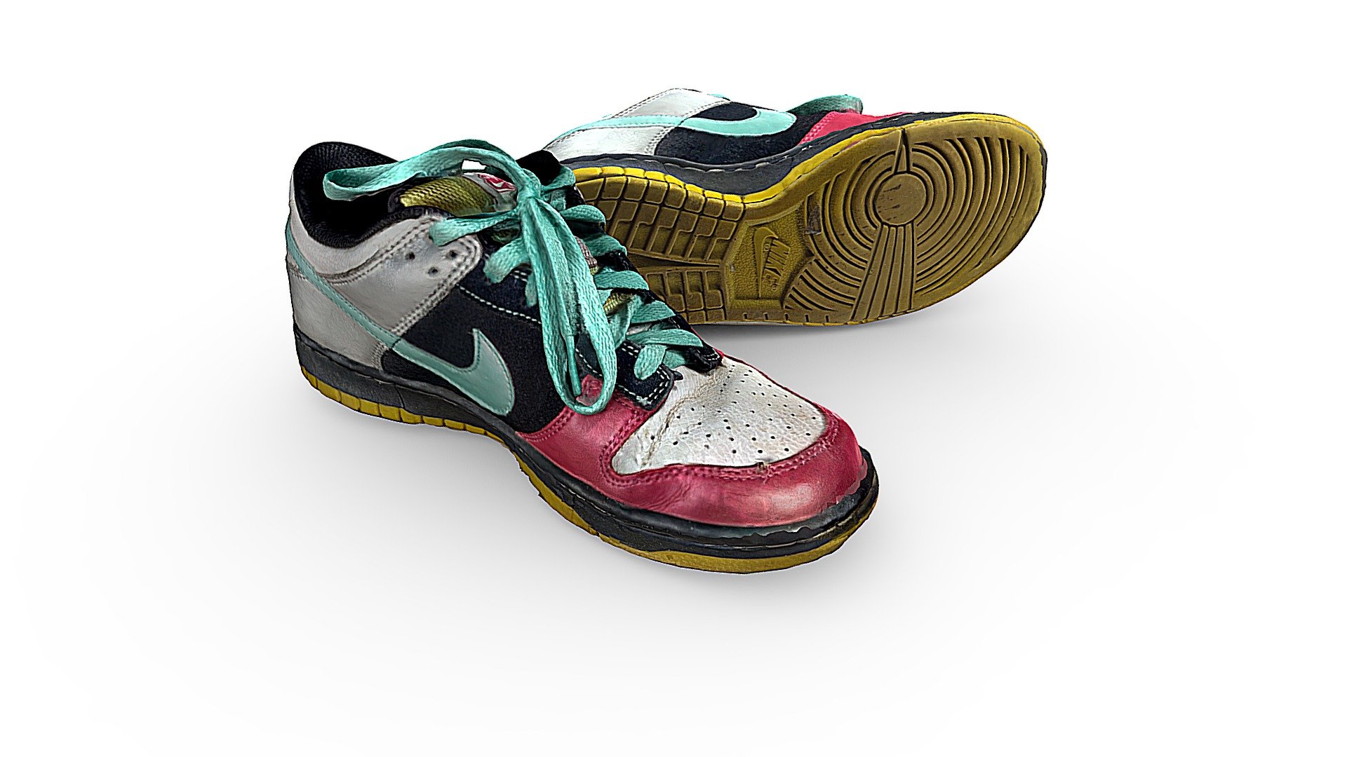 Nike Dunk Low 2008' - Download Free 3D model by makeitmovemedia ...