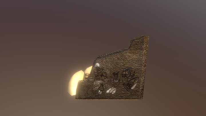 Ancient Tomb Diorama 3D Model
