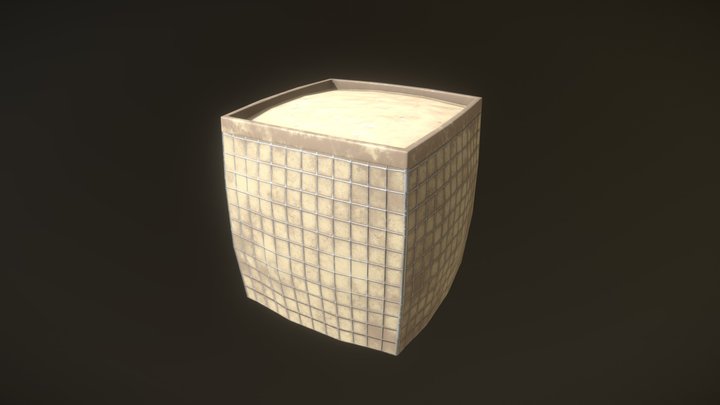 Hesco Barrier 3D Model